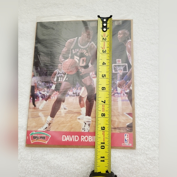 NBA Hoop Action Photos Patrick Ewing  Isiah Thomas Moses Malone David Robinson - Picture 15 of 16